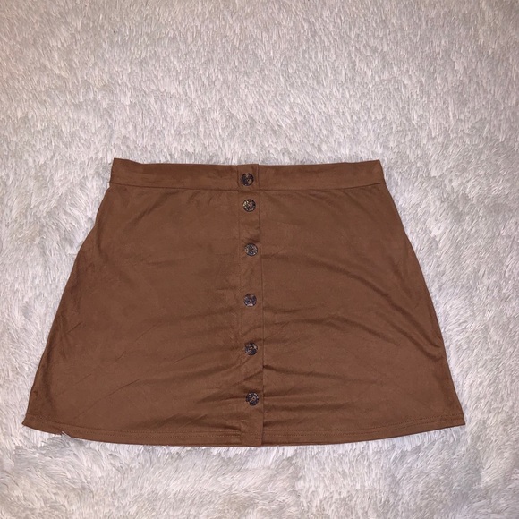 Dresses & Skirts - Suede skirt
